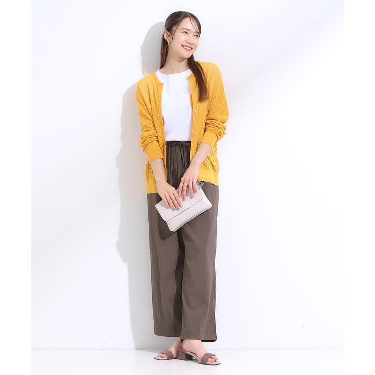 【S-LL】透かし編みが大人上品 マルチボタンニットカーディガン | SHOO・LA・RUE | 詳細画像15 