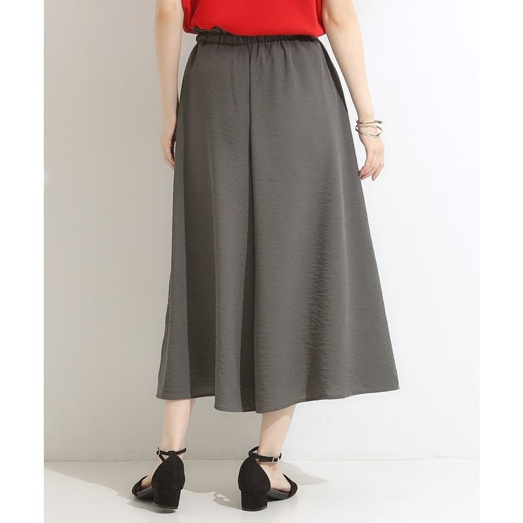 【S-LL/ひんやり】さらっとタッチできれい見え ピンタックスカーチョ | SHOO・LA・RUE | 詳細画像2