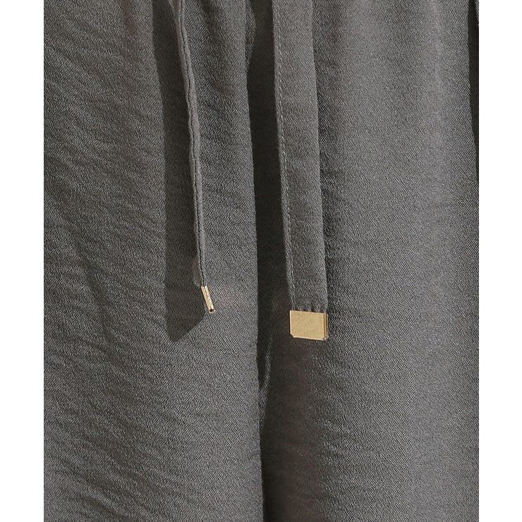 【S-LL/ひんやり】さらっとタッチできれい見え ピンタックスカーチョ | SHOO・LA・RUE | 詳細画像4