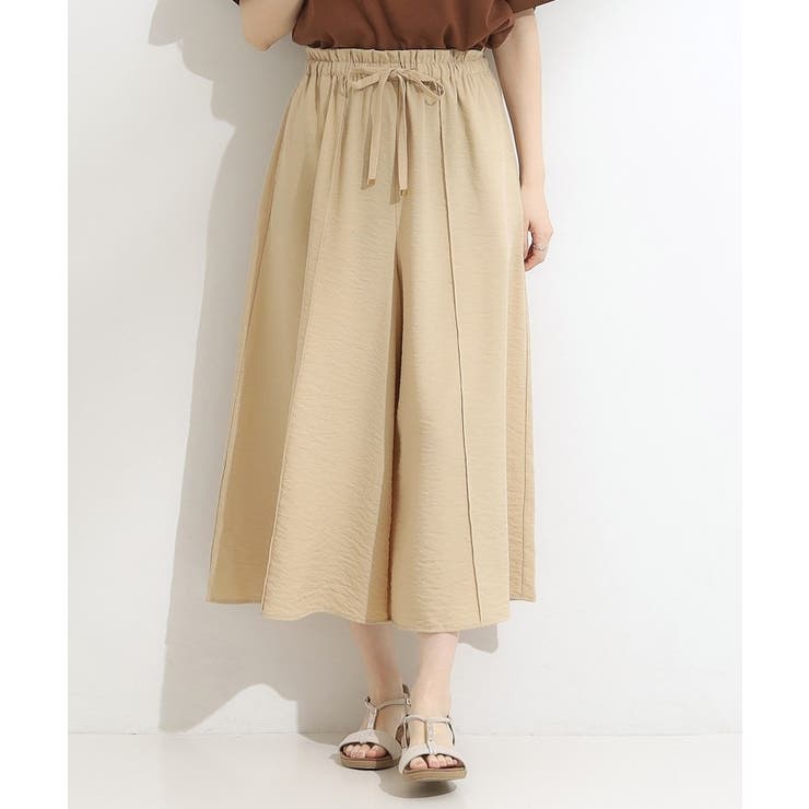 【S-LL/ひんやり】さらっとタッチできれい見え ピンタックスカーチョ | SHOO・LA・RUE | 詳細画像13