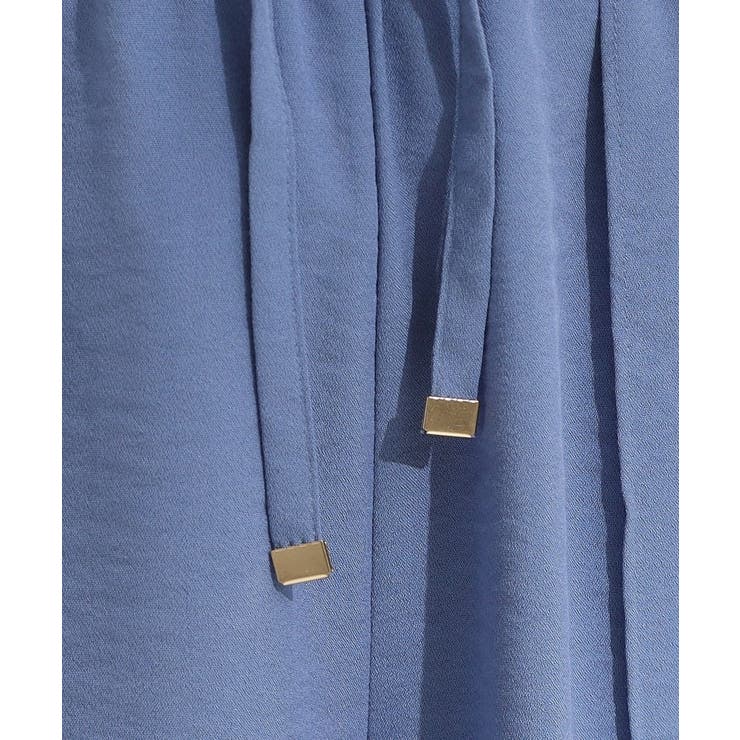 【S-LL/ひんやり】さらっとタッチできれい見え ピンタックスカーチョ | SHOO・LA・RUE | 詳細画像12