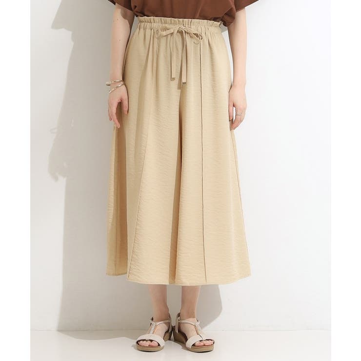 【S-LL/ひんやり】さらっとタッチできれい見え ピンタックスカーチョ | SHOO・LA・RUE | 詳細画像17