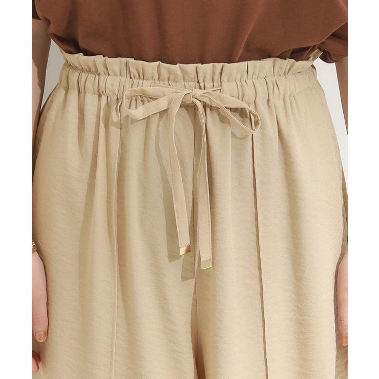 【S-LL/ひんやり】さらっとタッチできれい見え ピンタックスカーチョ | SHOO・LA・RUE | 詳細画像20