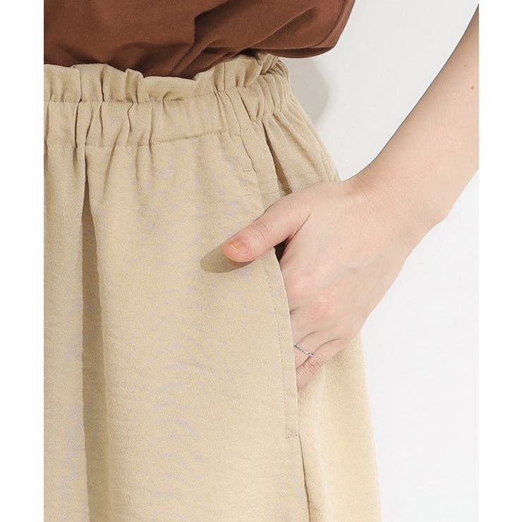 【S-LL/ひんやり】さらっとタッチできれい見え ピンタックスカーチョ | SHOO・LA・RUE | 詳細画像22