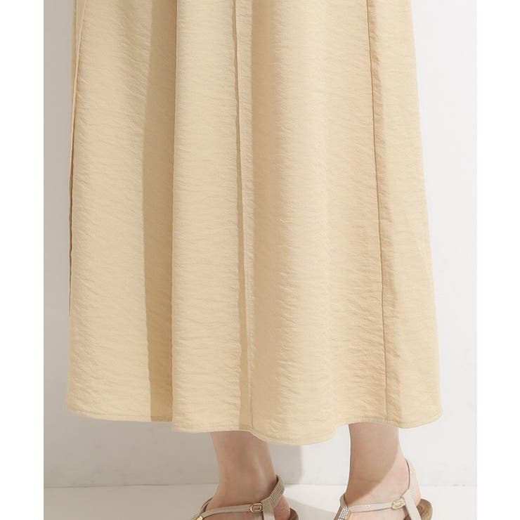 【S-LL/ひんやり】さらっとタッチできれい見え ピンタックスカーチョ | SHOO・LA・RUE | 詳細画像23