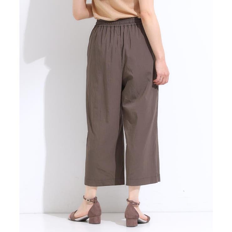 【着丈選べる】触れる度ひんやり ゆるきれい イージーワイドパンツ | SHOO・LA・RUE | 詳細画像5 