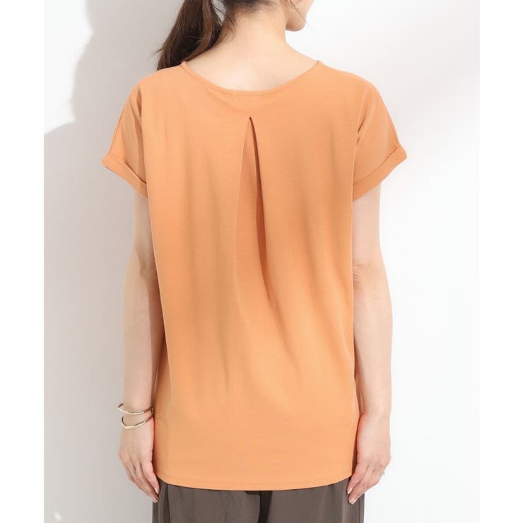 【汗ジミ防止/ひんやり/UV】ロゴプリントTシャツ | SHOO・LA・RUE | 詳細画像19 