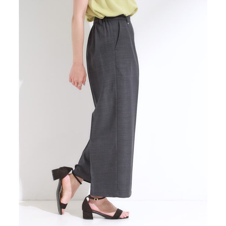 【S LL 洗濯後しわになりにくい】ゴールドパーツできれい見え | SHOO・LA・RUE | 詳細画像2 