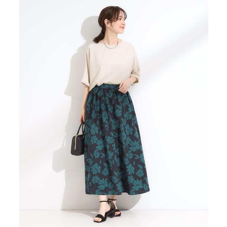【洗濯後しわになりにくい】さらっとタッチの 5分袖ドルマンブラウス | SHOO・LA・RUE | 詳細画像11 