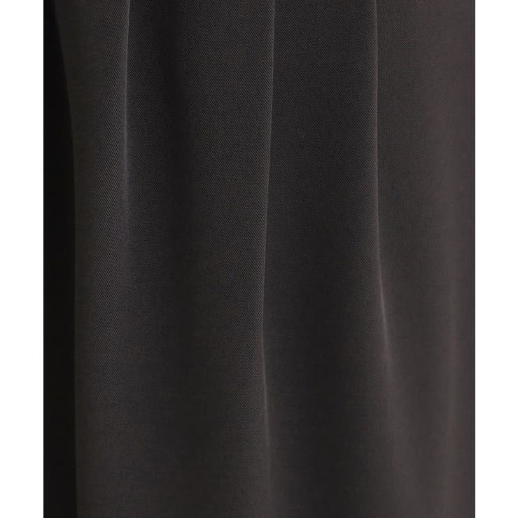 【S-LL】腰まわりや太ももを自然にカバー タックワイドパンツ | SHOO・LA・RUE | 詳細画像4 