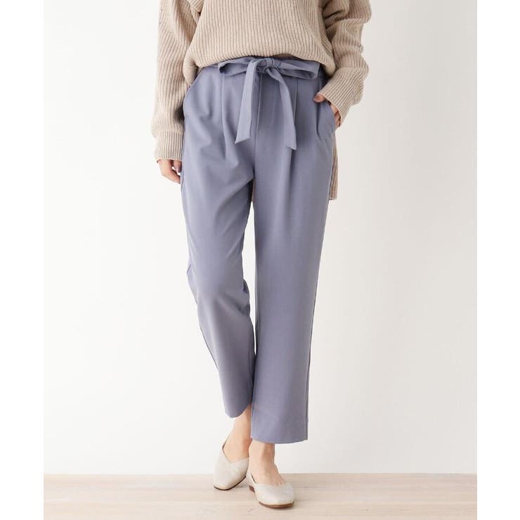 M Ll リボンベルト付きテーパードパンツ 品番 Wrdw Pink Adobe ピンクアド のレディースファッション通販 Shoplist ショップリスト