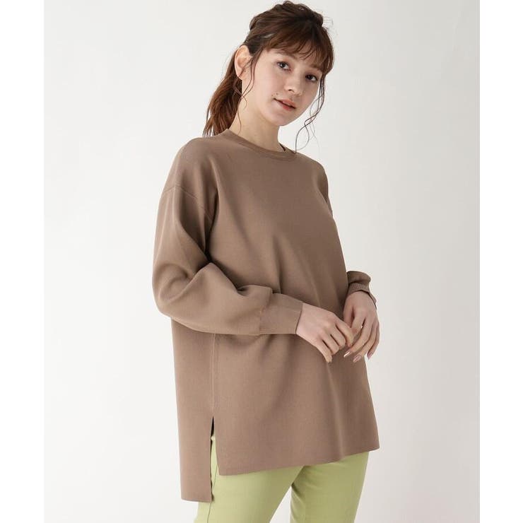M Ll かる いクルーネックニット 品番 Wrdw Pink Adobe ピンクアド のレディースファッション通販 Shoplist ショップリスト