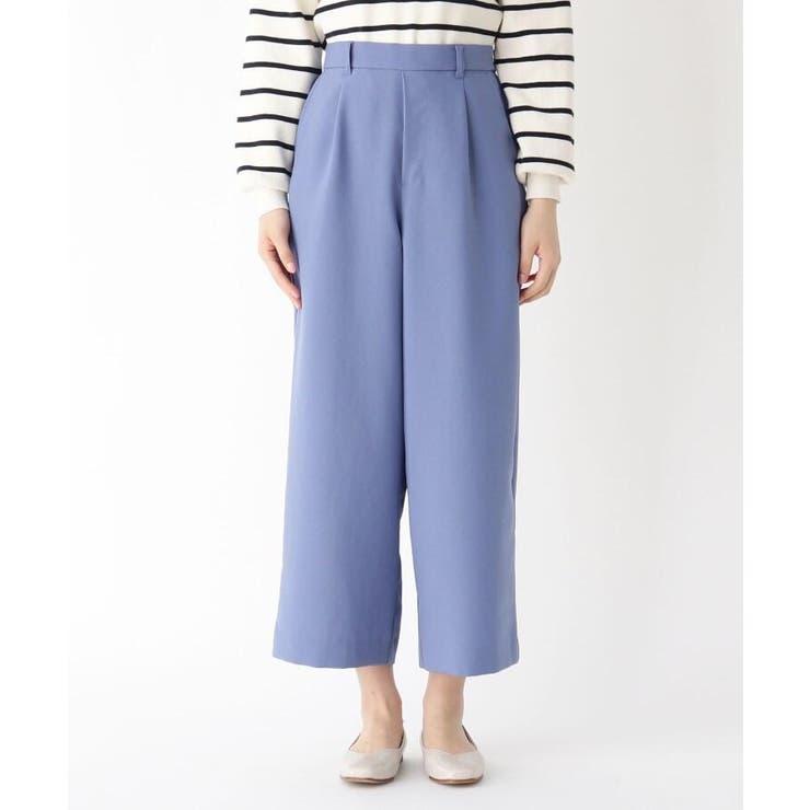 Ec限定商品 M 3l 丈が長い 洗えるきちんとワイドパンツ 品番 Wrdw Pink Adobe ピンクアドべ のレディースファッション通販 Shoplist ショップリスト