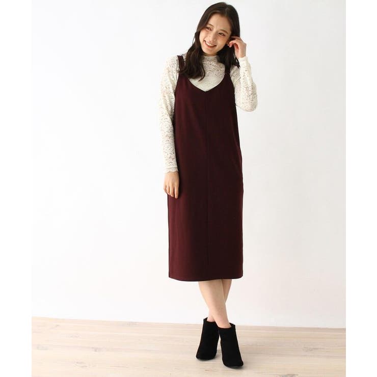 ２点セット レースインナー付きジャンスカワンピ 品番 Wrdw Grove グローブ のレディースファッション通販 Shoplist ショップリスト