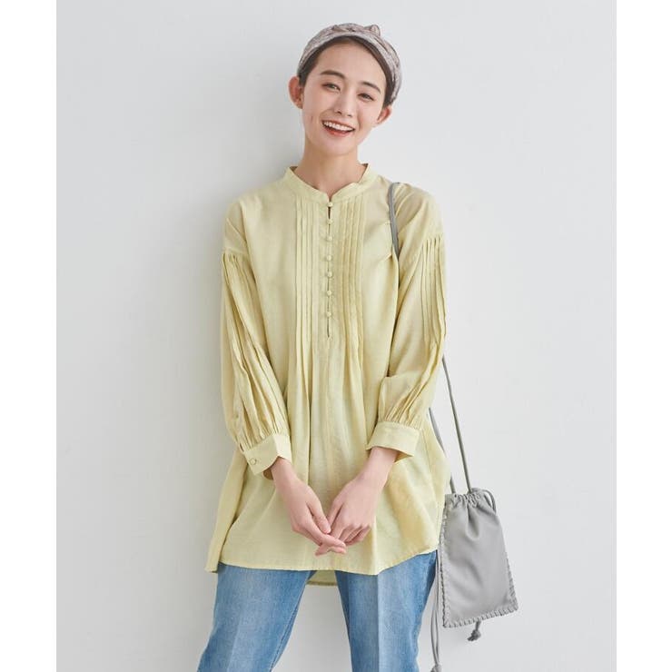 インスタライブ紹介item S Ll ピンタックチュニックブラウス 品番 Wrdw Grove グローブ のレディースファッション 通販 Shoplist ショップリスト
