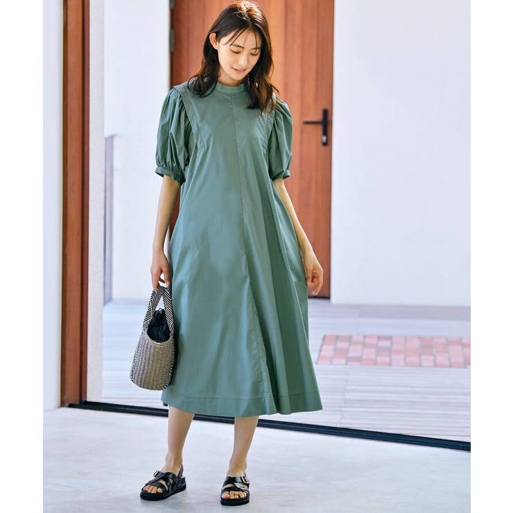 パフスリーブハイネックワンピース 品番 Wrdw Grove グローブ のレディースファッション通販 Shoplist ショップリスト