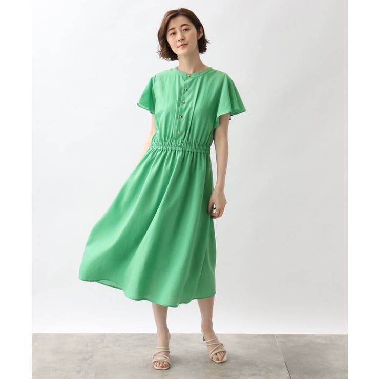 お仕事にもお出かけにも フレア スリーブ前後2wayワンピース 品番 Wrdw Grove グローブ のレディースファッション通販 Shoplist ショップリスト