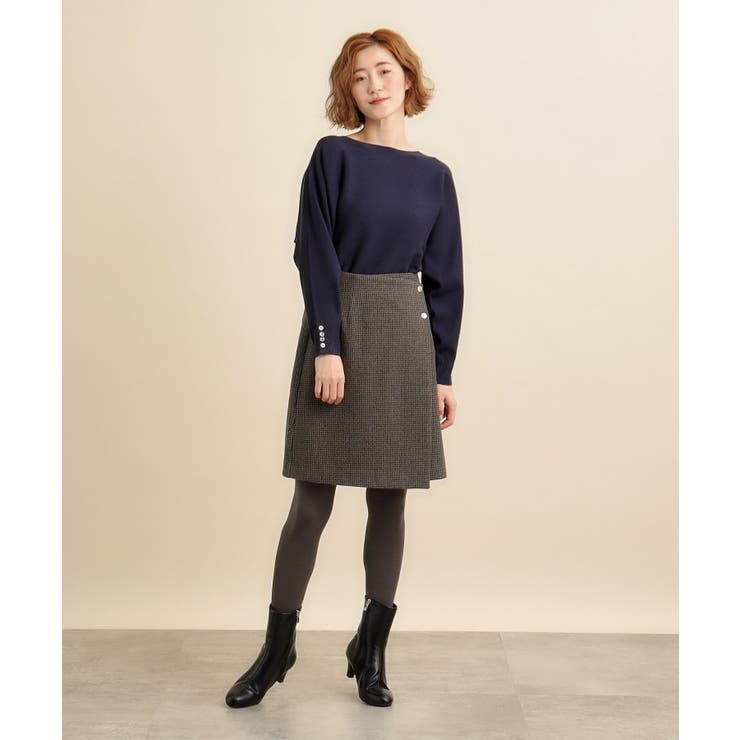 トレンドコーデが楽しめる大人のミニスカート[品番：WRDW0185212  