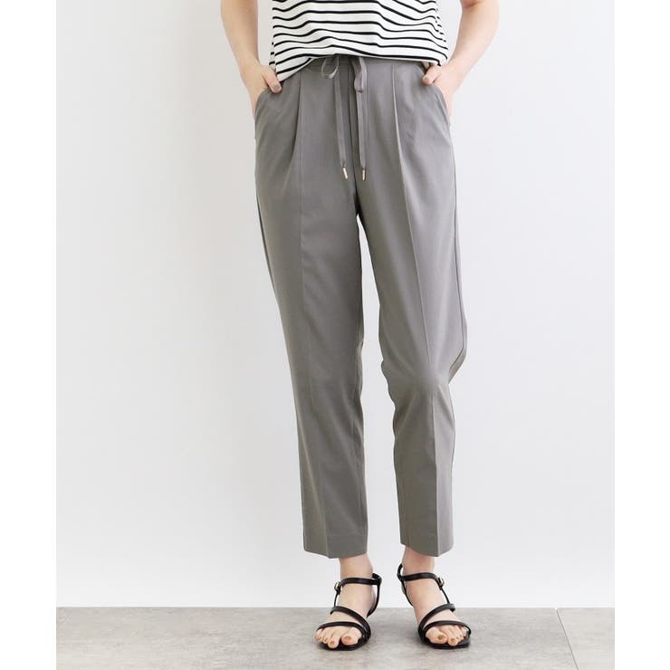 洗える/接触冷感】ハイパーストレッチジョガーパンツ[品番