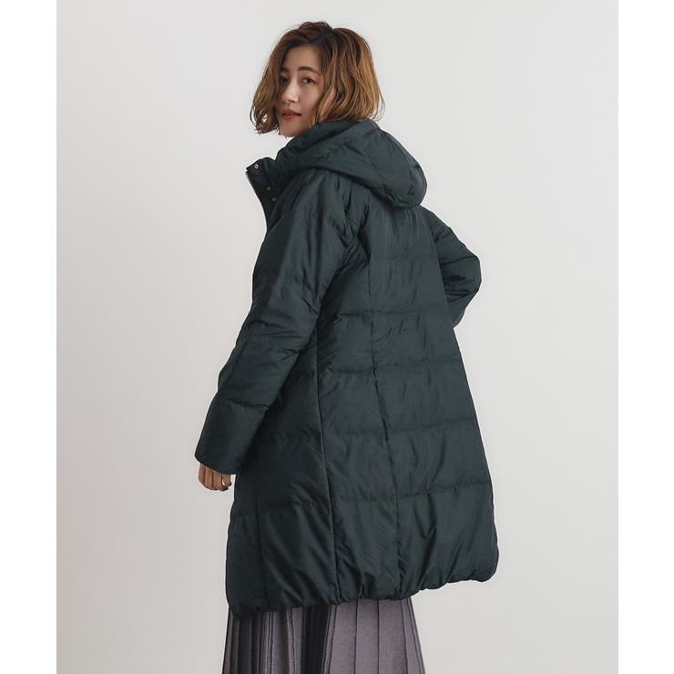 多機能】800FPつつまれロングダウン[品番：WRDW0206407]｜grove