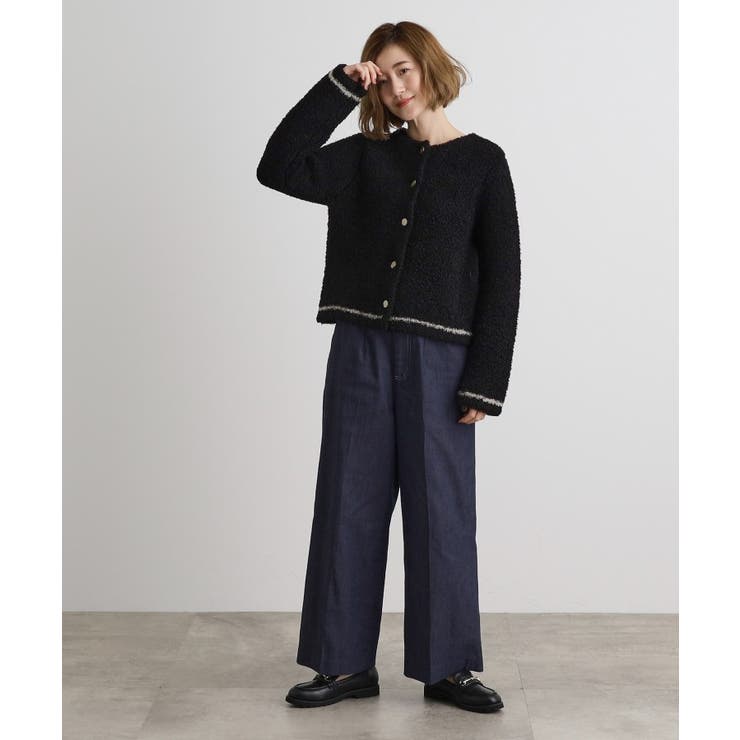 24AW☆<Steven Alan>ベロア イージー パンツ(ブラック)Mサイズ 24AW☆<Steven Alan>ベロア イージー パンツ(ブラック)Mサイズ