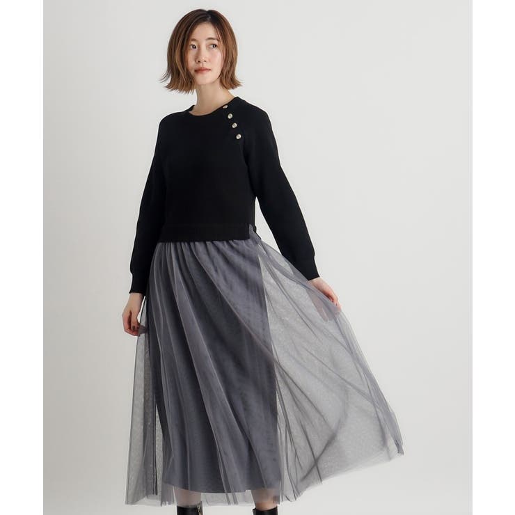 展示品 ◇着物リメイク◇ ドッキングワンピース 帯ベルト付き