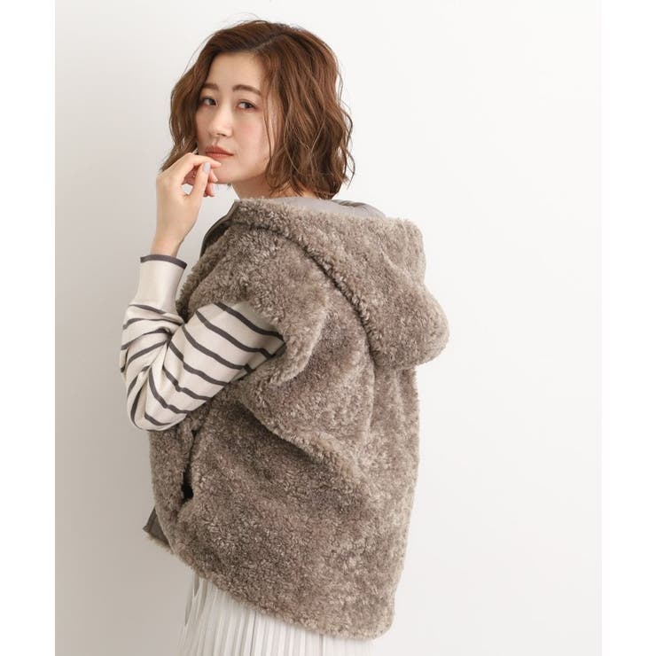 【名品アウター/3WAY・はっ水】ボアライナー付マウンテンパーカ | grove | 詳細画像30 