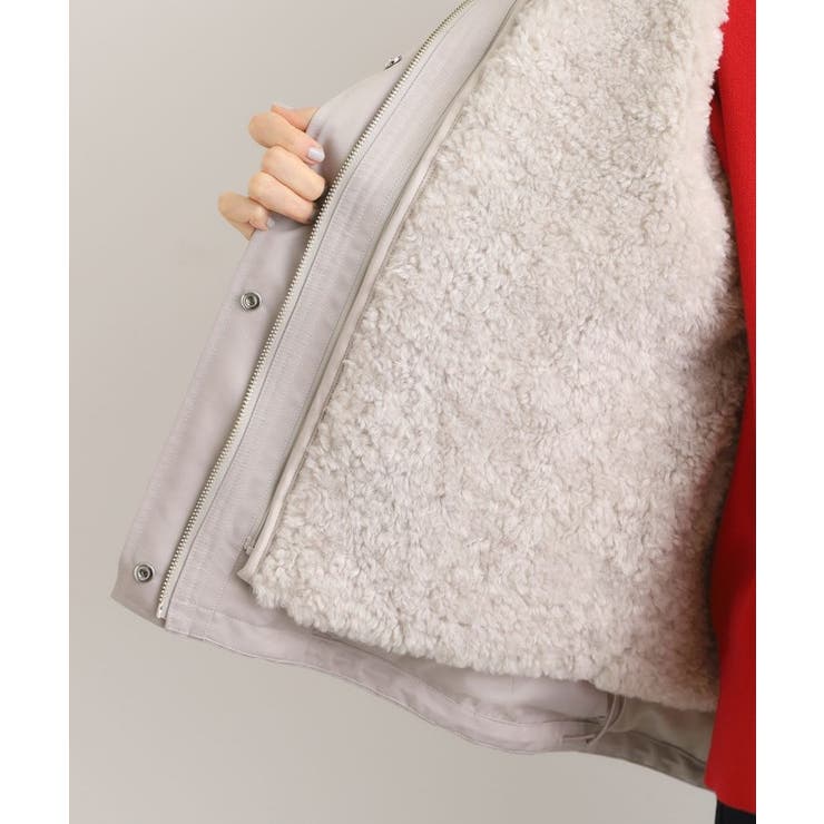 【名品アウター/3WAY・はっ水】ボアライナー付マウンテンパーカ | grove | 詳細画像43 