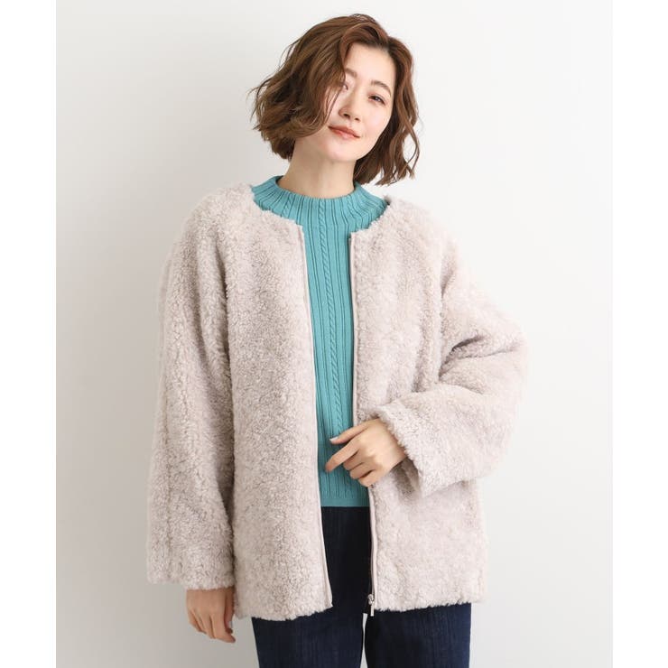 最終お値下げ！！【名品アウター/3WAY・はっ水】ボアライナー付きモッズコート | grove | 詳細画像12 