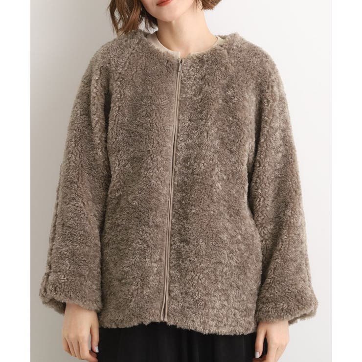 最終お値下げ！！【名品アウター/3WAY・はっ水】ボアライナー付きモッズコート | grove | 詳細画像38 