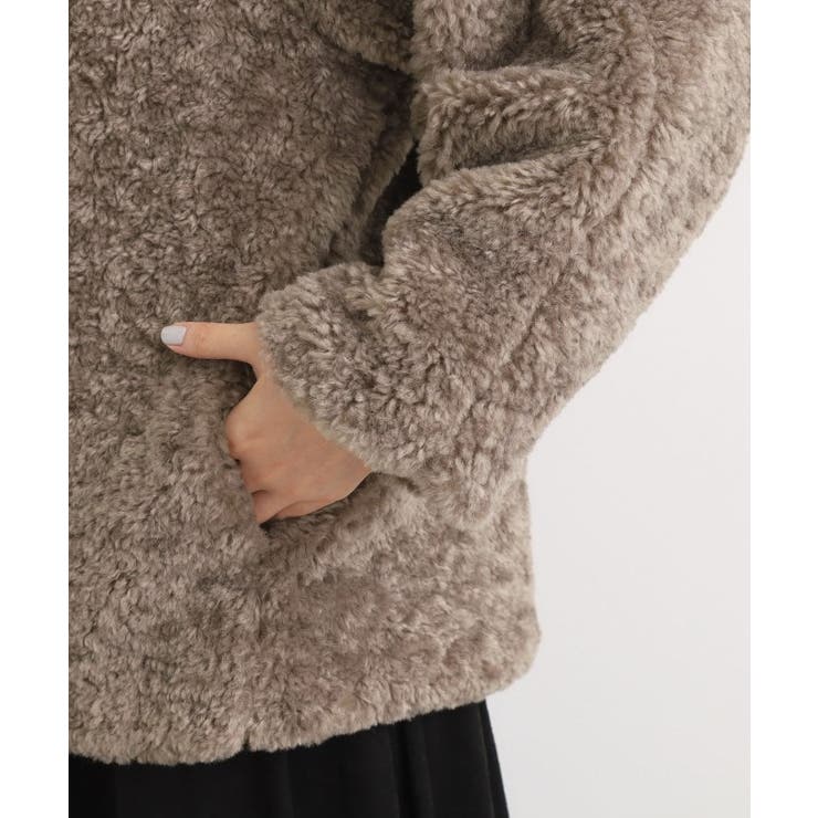 最終お値下げ！！【名品アウター/3WAY・はっ水】ボアライナー付きモッズコート | grove | 詳細画像43 