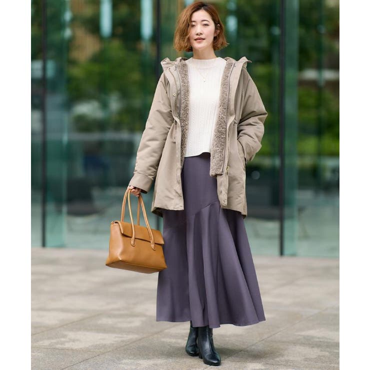 最終お値下げ！！【名品アウター/3WAY・はっ水】ボアライナー付きモッズコート | grove | 詳細画像15 