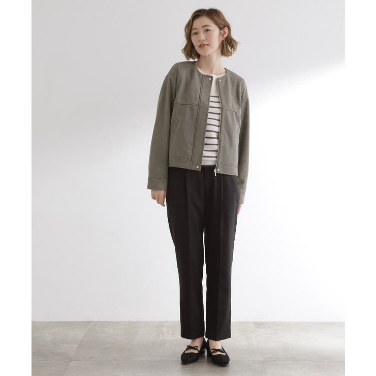 日常を華やかにするスエード調ブルゾン | grove | 詳細画像2 