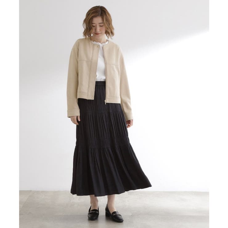 日常を華やかにするスエード調ブルゾン | grove | 詳細画像8 