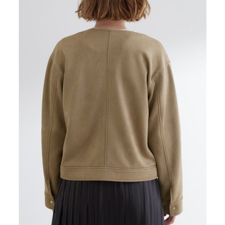 日常を華やかにするスエード調ブルゾン | grove | 詳細画像17 