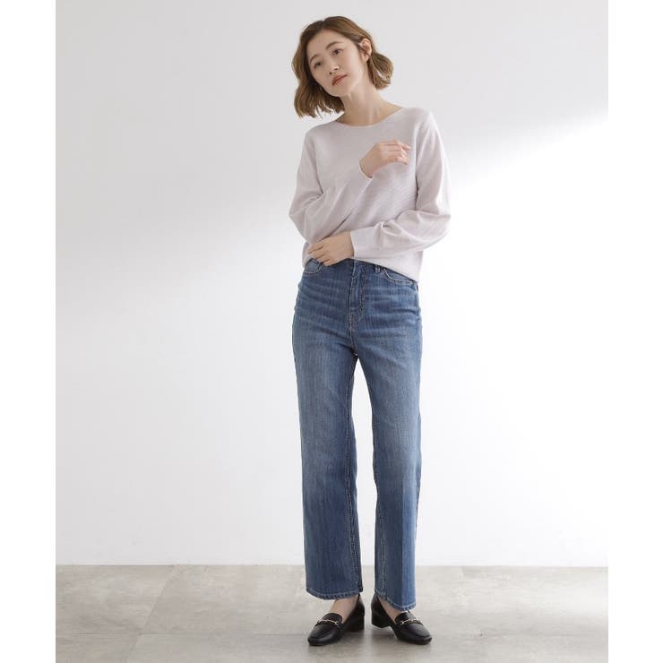 【最終お値下げ！】ガーターボートネックプルオーバー【洗える/毛玉軽減】 | grove | 詳細画像6 