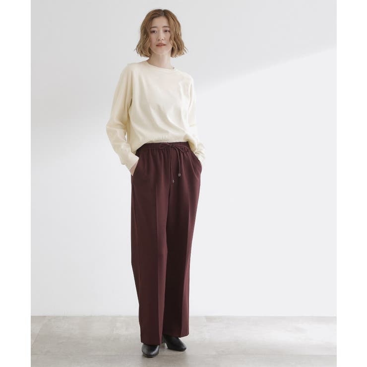 【洗える/毛玉軽減】天竺ラグランスリーブプルオーバー | grove | 詳細画像3 