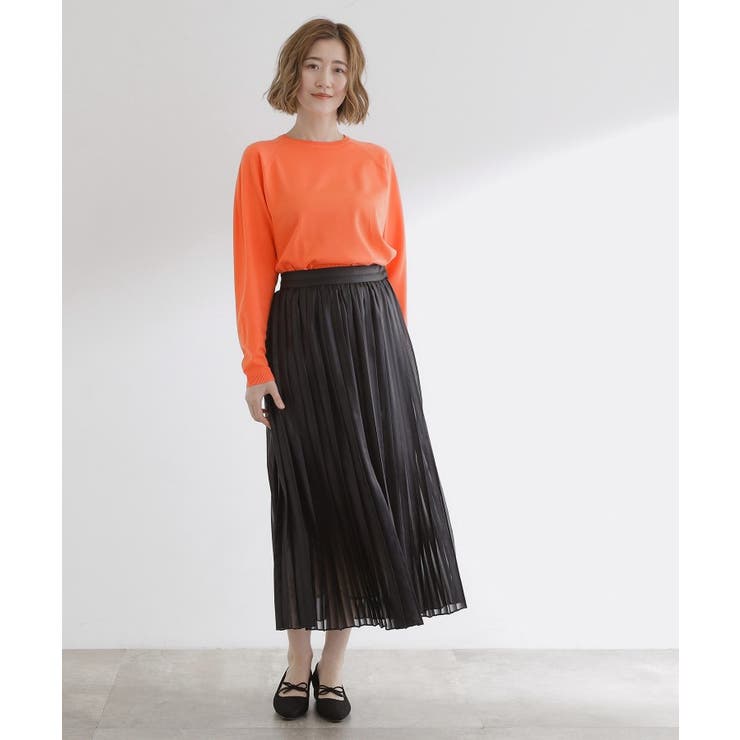 【洗える/毛玉軽減】天竺ラグランスリーブプルオーバー | grove | 詳細画像13 