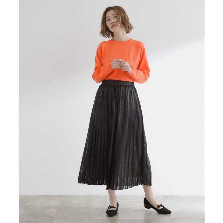 【洗える/毛玉軽減】天竺ラグランスリーブプルオーバー | grove | 詳細画像14 