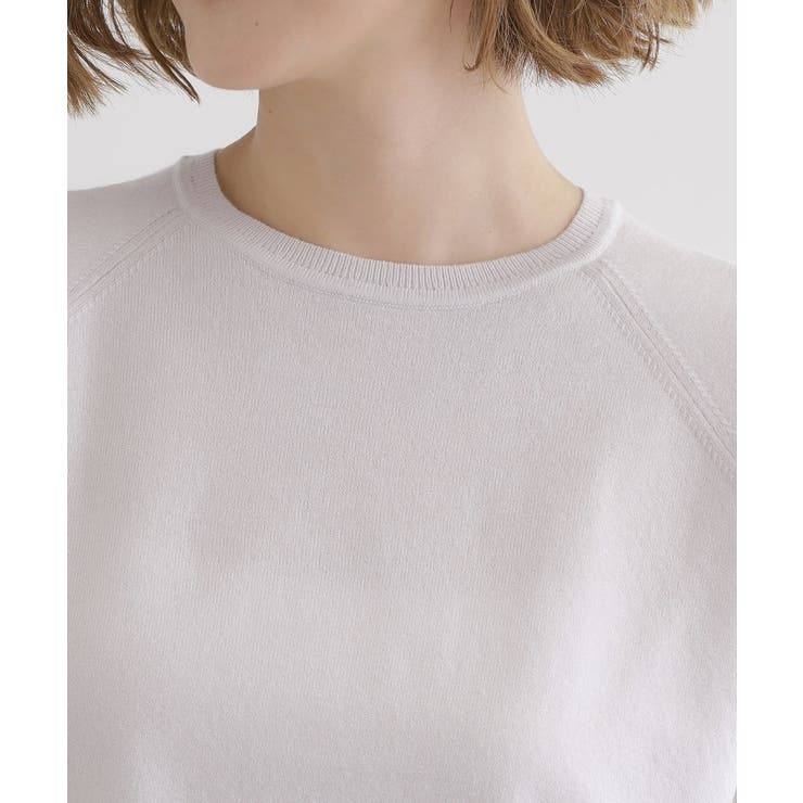 【洗える/毛玉軽減】天竺ラグランスリーブプルオーバー | grove | 詳細画像34 