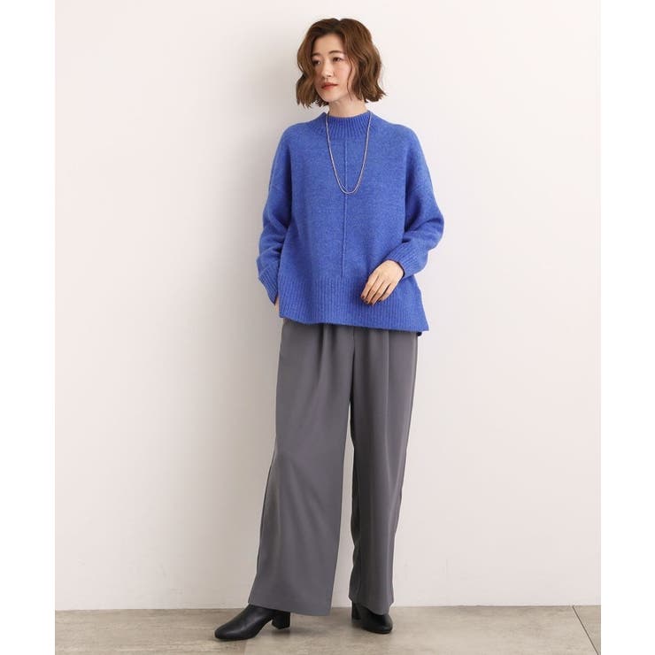 【洗える】ふんわりウール混オーバーサイズニット | grove | 詳細画像20 