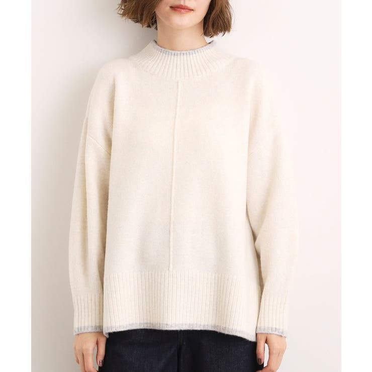 【洗える】ふんわりウール混オーバーサイズニット | grove | 詳細画像22 