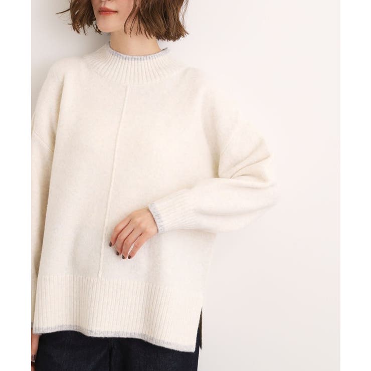 【洗える】ふんわりウール混オーバーサイズニット | grove | 詳細画像26 