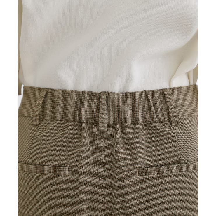 【洗える】毎日履きたいチェックワイドパンツ | grove | 詳細画像14 