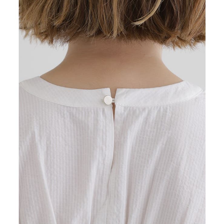 一枚でトレンド完成！体型カバーも叶うニットビスチェドッキングブラウス | grove | 詳細画像17 