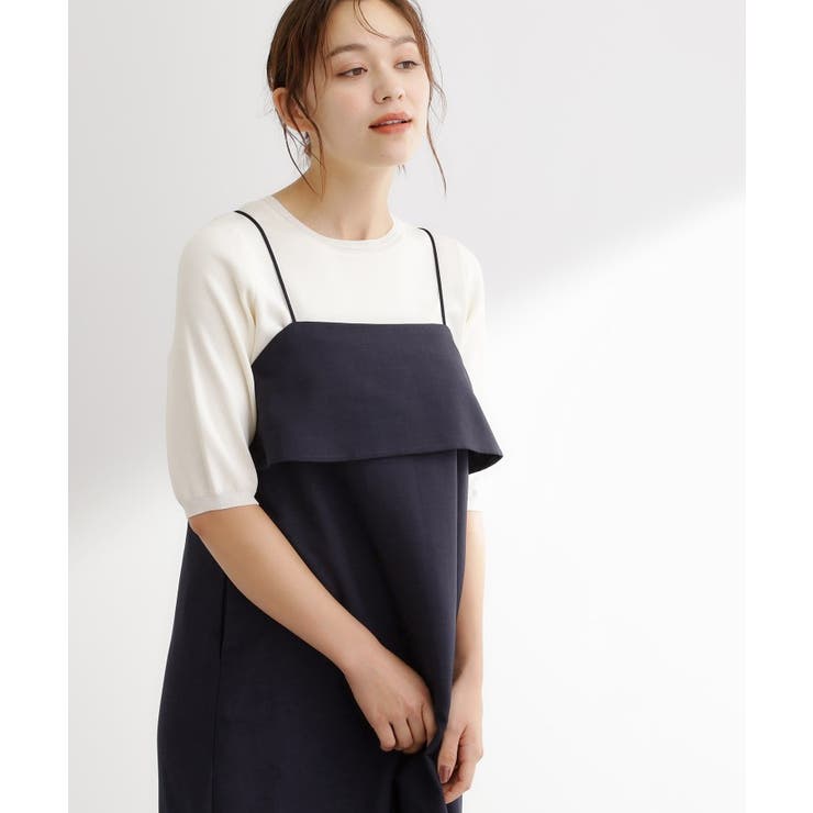 【カセット服】洗えるAラインキャミワンピース | grove | 詳細画像14 