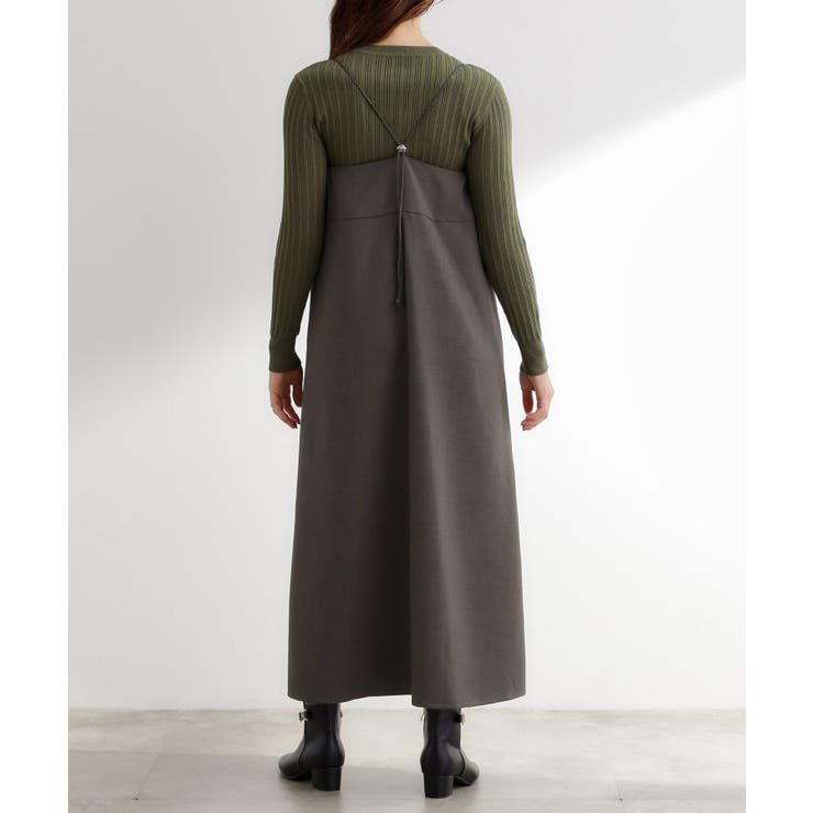 【カセット服】洗えるAラインキャミワンピース | grove | 詳細画像20 