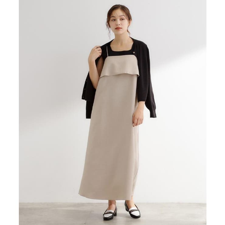 【カセット服】洗えるAラインキャミワンピース | grove | 詳細画像8 