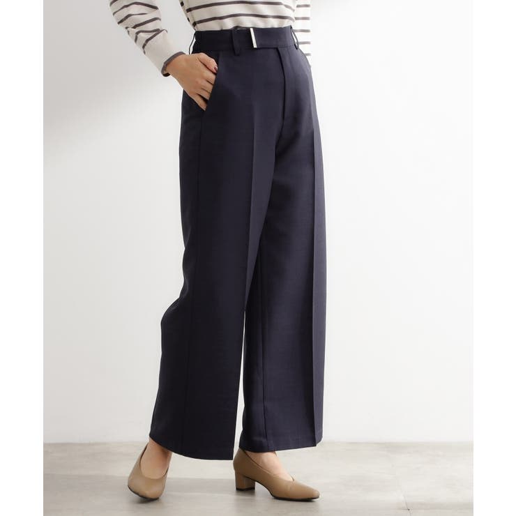 【カセット服】洗えるストレートワイドパンツ | grove | 詳細画像14 