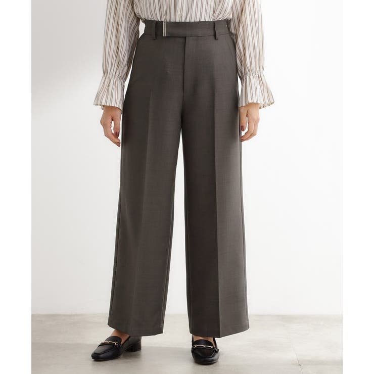 【カセット服】洗えるストレートワイドパンツ | grove | 詳細画像18 